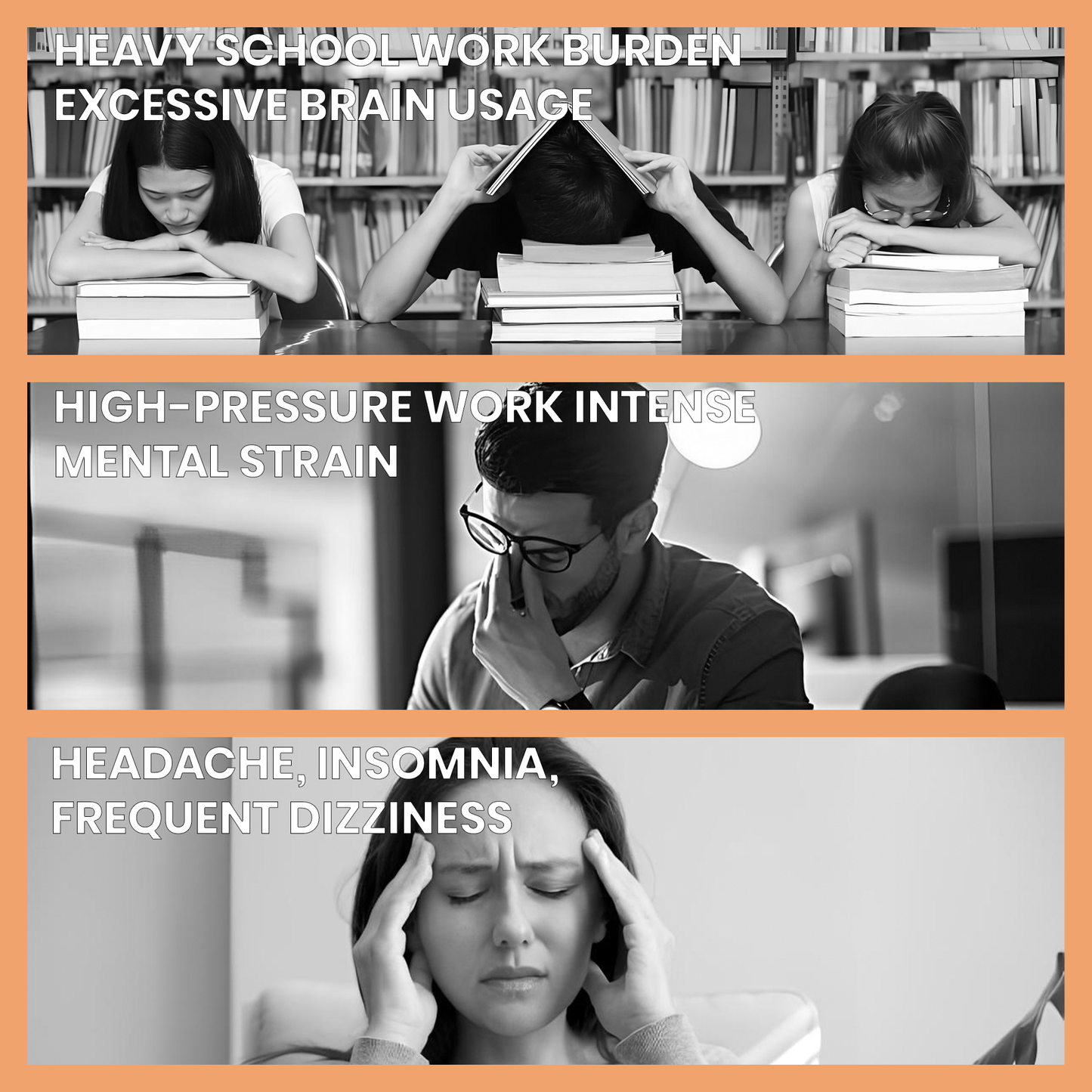 Head Massager helps relieve tension and promote relaxation